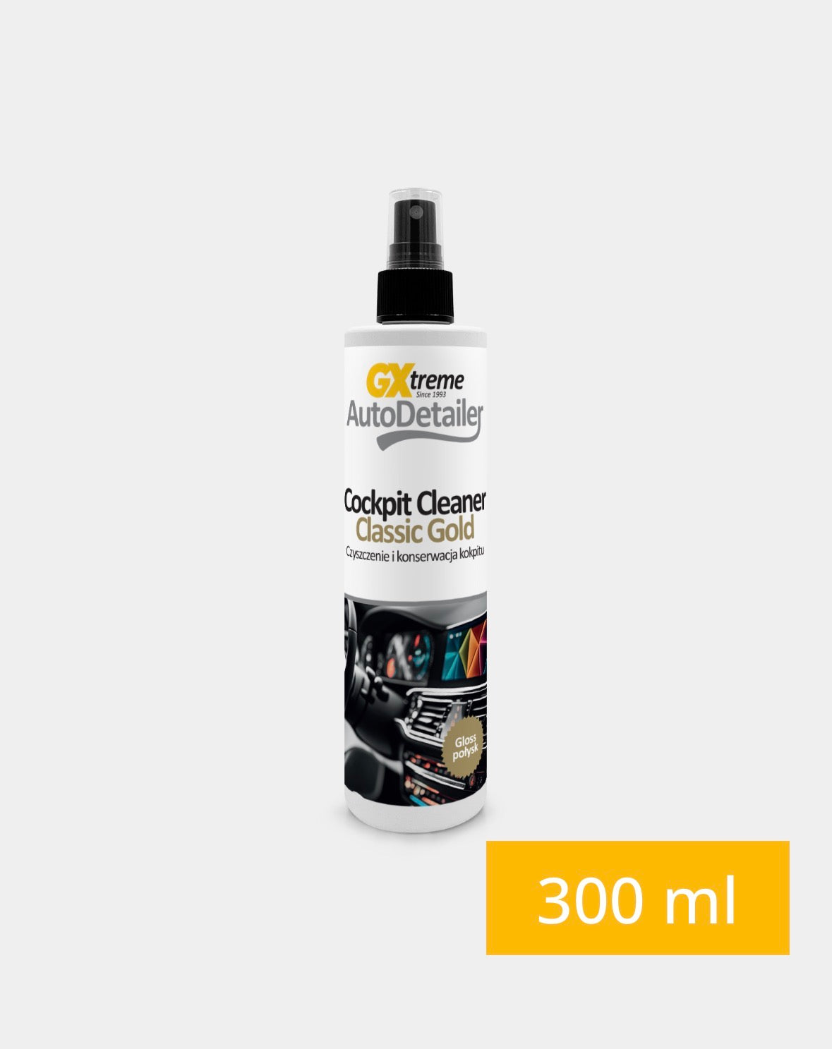 G-XTREME AUTODETAILER COCKPIT CLEANER CLASSIC GOLD - HordijkCarCarSupplies