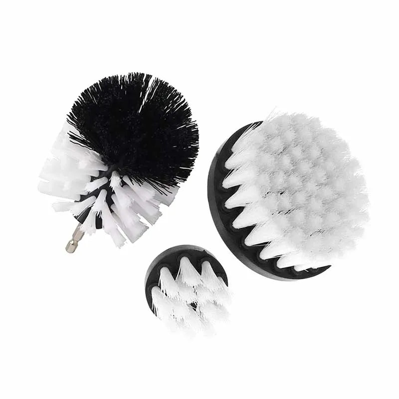 CARDETAIL Carpet Drill Brush - Tapijt Borstel Boormachine (Set van 3) - HordijkCarCarSupplies